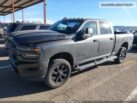2025 Ram 2500 Big Horn 4X4 6'4 Box VIN 3C6UR5DJ8SG578201 фото 3