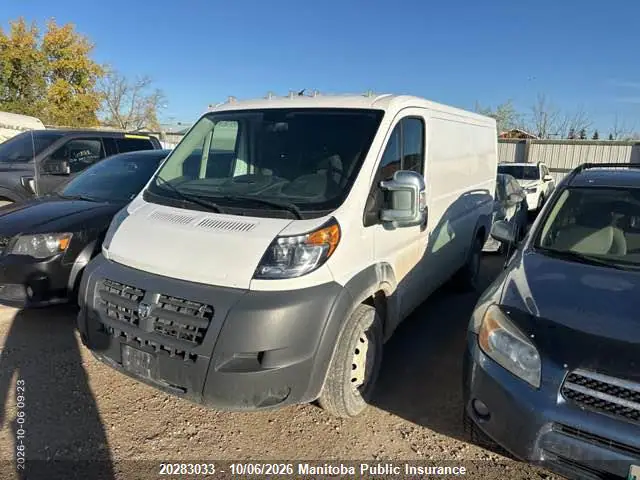 3C6TRVAG6GE134631 — 2016 RAM Promaster 1500 Cargo Van Ext, фото 2 с аукциона IAAI 14.10.2026, Град