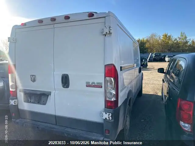 3C6TRVAG6GE134631 — 2016 RAM Promaster 1500 Cargo Van Ext, фото 4 с аукциона IAAI 14.10.2026, Град