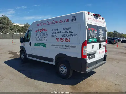 2019 RAM Promaster 1500 High Roof 136 Wb VIN 3C6TRVBG6KE502765 фото 3