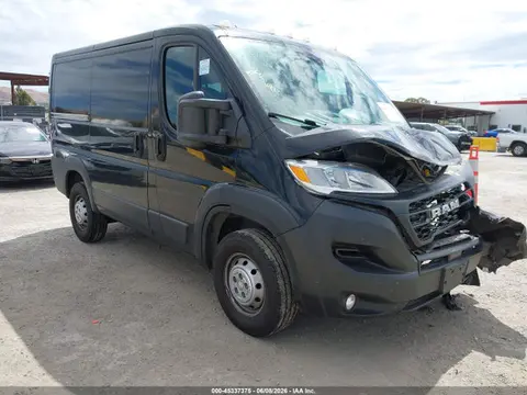 3C6LRVNG6PE537714 — 2023 RAM Promaster 1500 Low Roof 118 Wb, Передняя часть (Front End), фото до ремонта