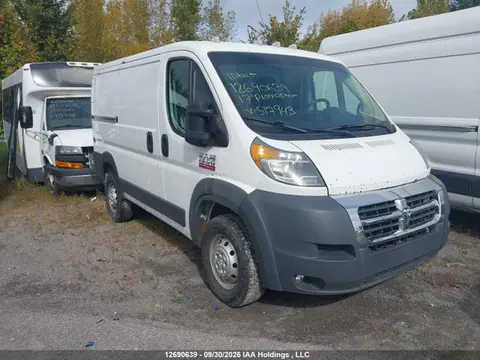 3C6TRVNG7HE517943 — 2017 RAM Promaster 1500 Low Roof, Задняя часть (Rear), фото до ремонта