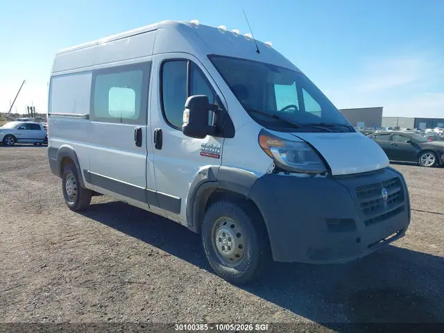 3C6TRVCG3EE112936 — 2014 RAM Promaster 2500 2500 High, Град (Hail), фото до ремонта