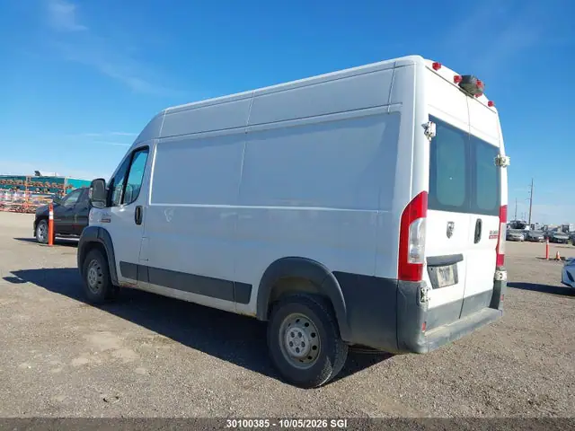 2014 RAM Promaster 2500 2500 High VIN 3C6TRVCG3EE112936 фото 3