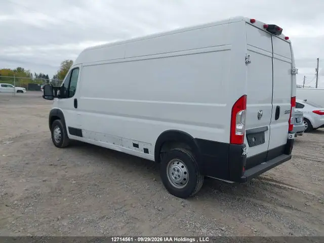 3C6LRVDG9PE541712 — 2023 RAM Promaster 2500 2500 High, фото 3 с аукциона IAAI 14.10.2026, Задняя часть