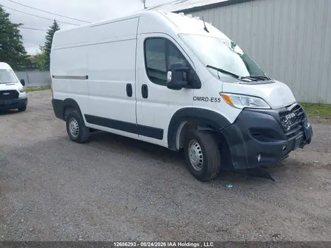 3C6LRVCG7SE540729 — 2025 RAM Promaster 2500 High Roof 136 In. Wb, Передняя часть (Front), фото до ремонта