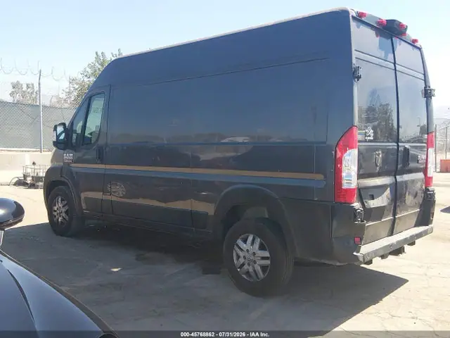 3C6LRVCG9ME531856 — 2021 RAM Promaster 2500 High Roof 136 Wb, фото 3 с аукциона IAAI 14.10.2026, Задняя часть слева