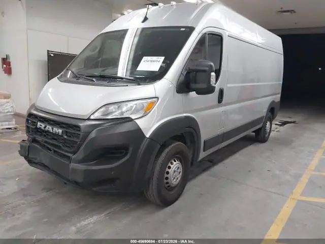 3C6LRVDG2RE113175 — 2024 RAM Promaster 2500 Tradesman High Roof 159 Wb W/Pass Seat, фото 2 с аукциона IAAI 06.10.2026, Передняя часть