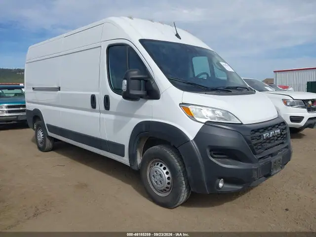 3C6LRVDG5SE519389 — 2025 RAM Promaster 2500 Tradesman High Roof 159 Wb W/Pass Seat, Естественный износ (Normal Wear & Tear), фото до ремонта