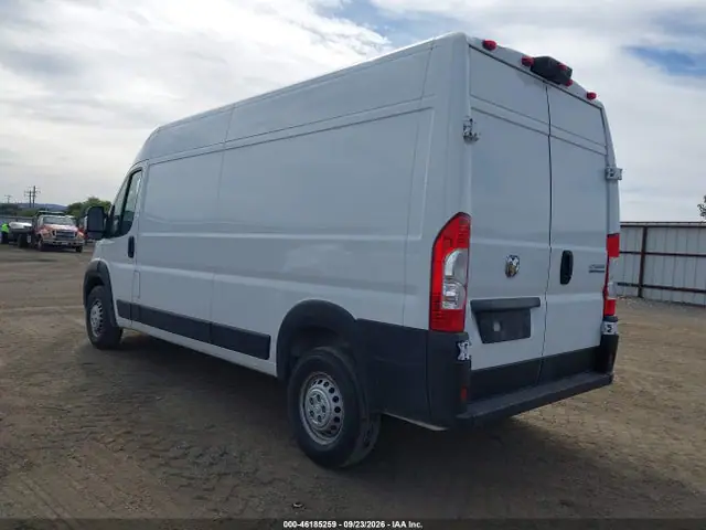 3C6LRVDG5SE519389 — 2025 RAM Promaster 2500 Tradesman High Roof 159 Wb W/Pass Seat, фото 3 с аукциона IAAI 30.09.2026, Естественный износ