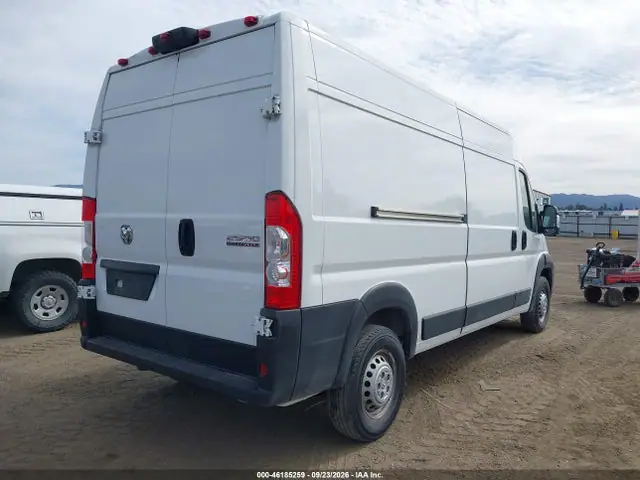 3C6LRVDG5SE519389 — 2025 RAM Promaster 2500 Tradesman High Roof 159 Wb W/Pass Seat, фото 4 с аукциона IAAI 30.09.2026, Естественный износ