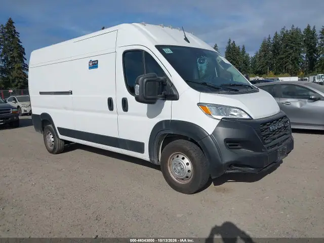 3C6LRVDG4PE567957 — 2023 RAM Promaster 2500, Передняя часть справа (Right Front), фото до ремонта