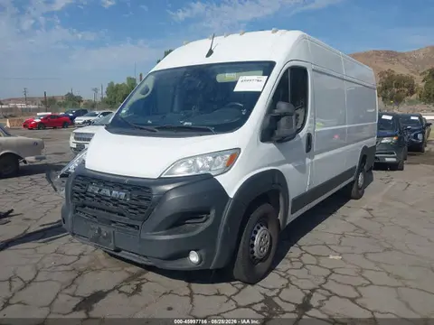 2024 RAM Promaster 3500 Cargo Van Tradesman High Roof 159 Wb Ext W/pass Seat VIN 3C6MRVJG1RE116528 фото 2