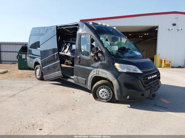2025 RAM Promaster 3500 Cargo Van Tradesman High Roof 159 Wb Ext VIN 3C6MRVJG1SE544105 фото 1