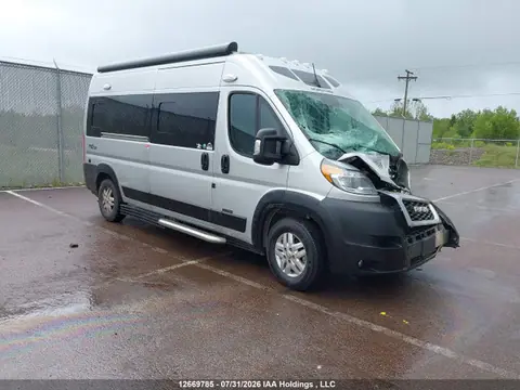 3C6MRVHG9NE106717 — 2022 RAM Promaster 3500 High Roof 159 In. Wb, Передняя часть (Front), фото до ремонта