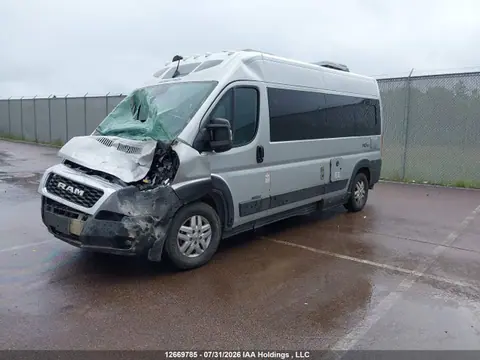 2022 RAM Promaster 3500 High Roof 159 In. Wb VIN 3C6MRVHG9NE106717 фото 2