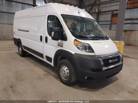 3C6MRVJG9ME545229 — 2021 RAM Promaster 3500 High Roof Extended 159 In. Wb, Задняя часть слева (Left Rear), фото до ремонта