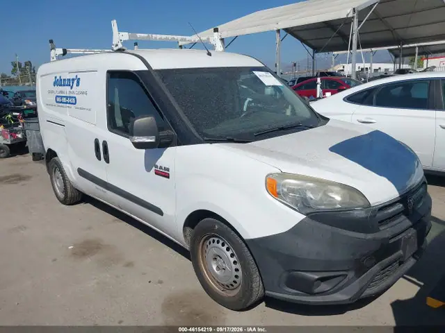 ZFBERFAT5G6B47029 RAM Promaster City Tradesman 2016 — повреждение Естественный износ, фото до ремонта