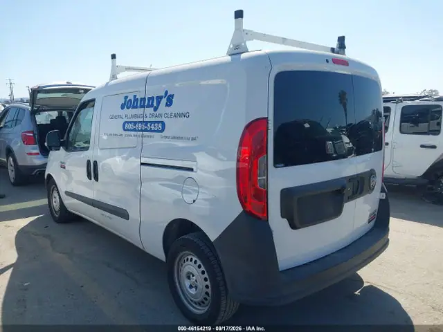 ZFBERFAT5G6B47029 — 2016 RAM Promaster City Tradesman, фото 3 с аукциона IAAI 30.09.2026, Естественный износ