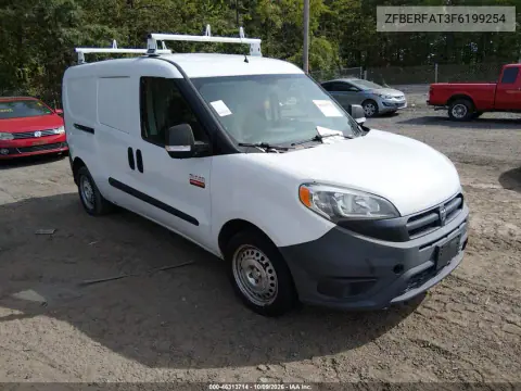 ZFBERFAT3F6199254 — 2015 RAM Promaster CITY, Неизвестные повреждения, фото до ремонта