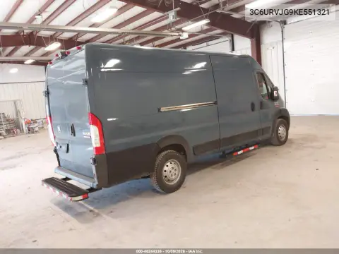 2019 Ram Promaster 3500 Cargo Van High Roof 159 Wb Ext VIN 3C6URVJG9KE551321 фото 5