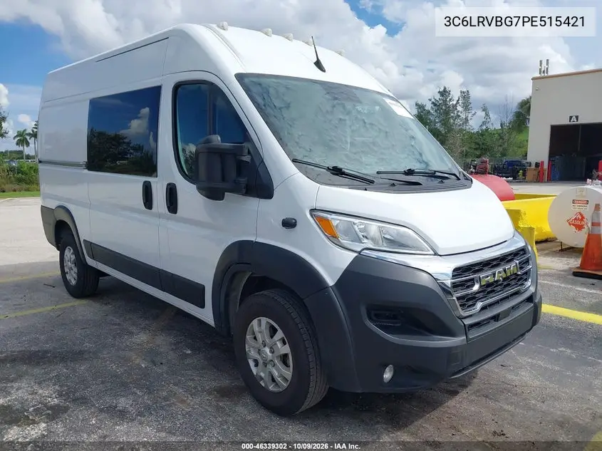 2023 Ram Promaster 1500 High Roof 136 Wb VIN 3C6LRVBG7PE515421 фото 2