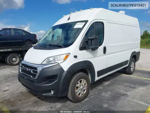 2023 Ram Promaster 1500 High Roof 136 Wb VIN 3C6LRVBG7PE515421 фото 3