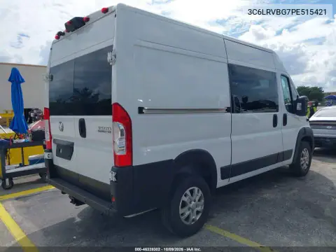2023 Ram Promaster 1500 High Roof 136 Wb VIN 3C6LRVBG7PE515421 фото 5