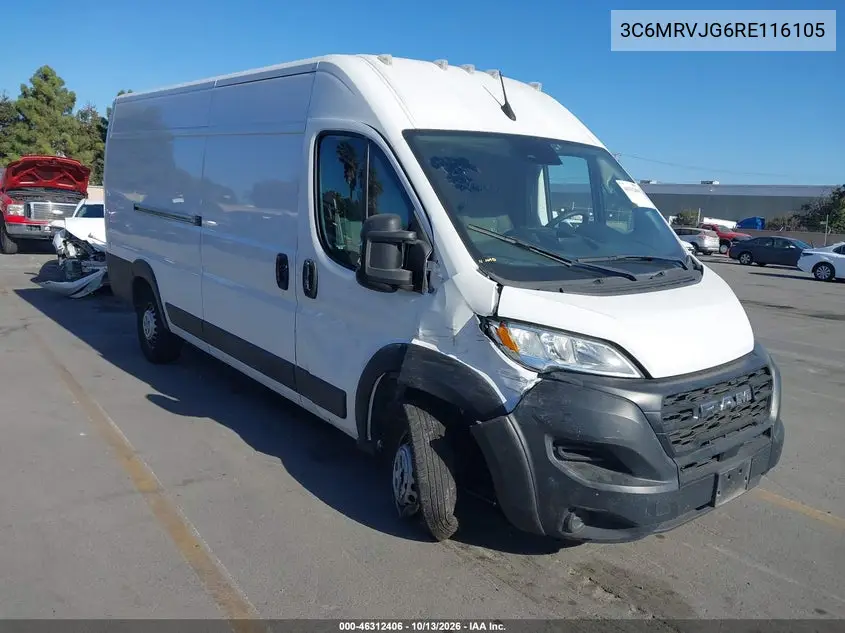 3C6MRVJG6RE116105 — 2024 RAM Promaster CITY, фото 2 с аукциона IAAI, Передняя часть