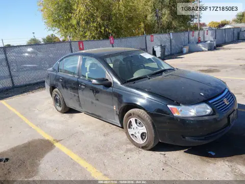 1G8AZ55F17Z1850E3 — 2007 Saturn ION, Повреждения со всех сторон, фото до ремонта