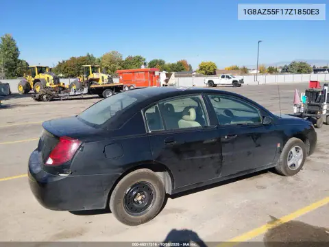 2007 Saturn Ion 2 VIN 1G8AZ55F17Z1850E3 фото 5