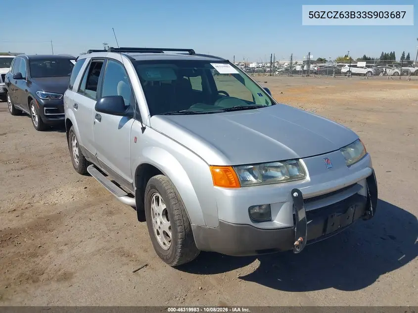 2003 Saturn Vue V6 VIN 5GZCZ63B33S903687 фото 2