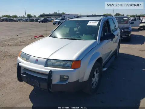 2003 Saturn Vue V6 VIN 5GZCZ63B33S903687 фото 3
