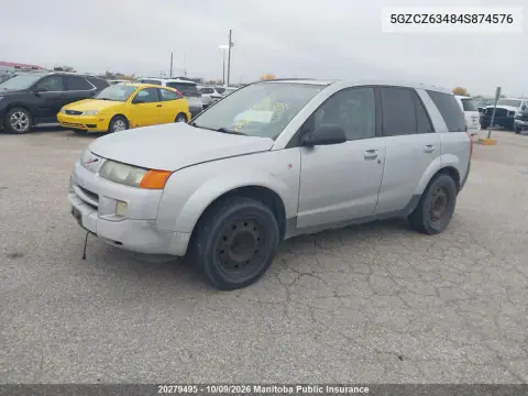 2004 Saturn Vue V6 VIN 5GZCZ63484S874576 фото 2