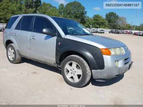 5GZCZ53414S881167 — 2004 Saturn VUE, Передняя часть, фото до ремонта