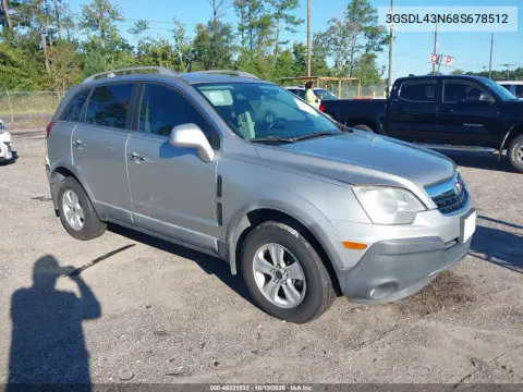 3GSDL43N68S678512 — 2008 Saturn VUE, Естественный износ, фото до ремонта