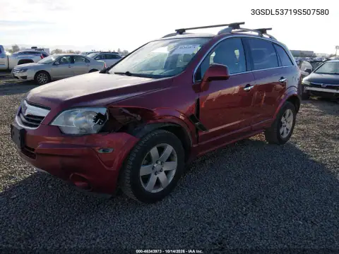 3GSDL53719S507580 — 2009 Saturn VUE, фото 3 с аукциона IAAI, Передняя часть