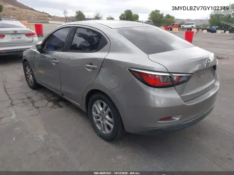 2016 Scion Ia VIN 3MYDLBZV7GY102349 фото 3