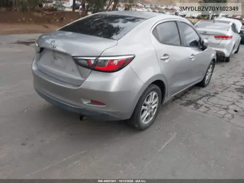2016 Scion Ia VIN 3MYDLBZV7GY102349 фото 4