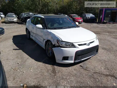 JTKJF5C73B3005017 — 2011 Scion TC, Боковая часть, фото до ремонта