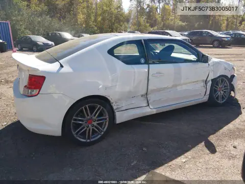 2011 Scion Tc VIN JTKJF5C73B3005017 фото 5