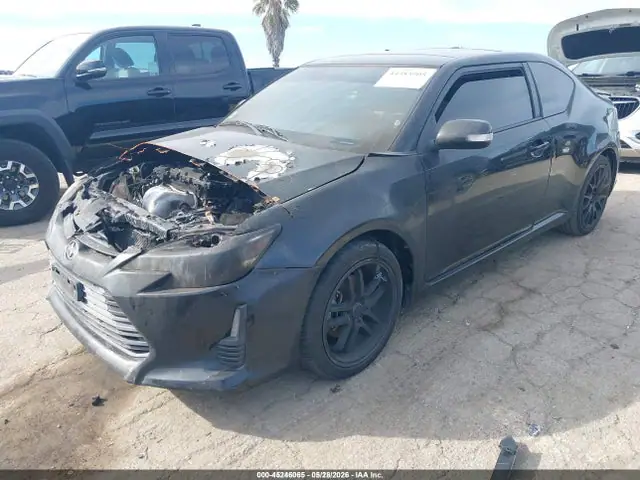 JTKJF5C79FJ001782 — 2015 Scion TC, фото 2 с аукциона IAAI 14.10.2026, Пожар двигателя