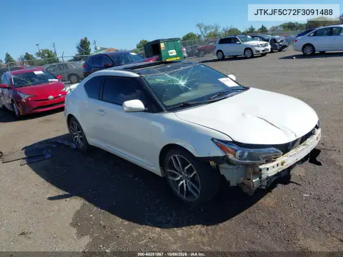 JTKJF5C72F3091488 — 2015 Scion TC, Передняя часть, фото до ремонта