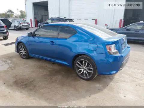 JTKJF5C79FJ005198 — 2015 Scion TC, фото 4 с аукциона IAAI, Передняя часть