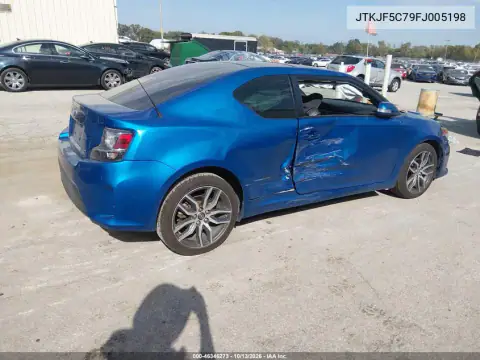 JTKJF5C79FJ005198 — 2015 Scion TC, фото 5 с аукциона IAAI, Передняя часть