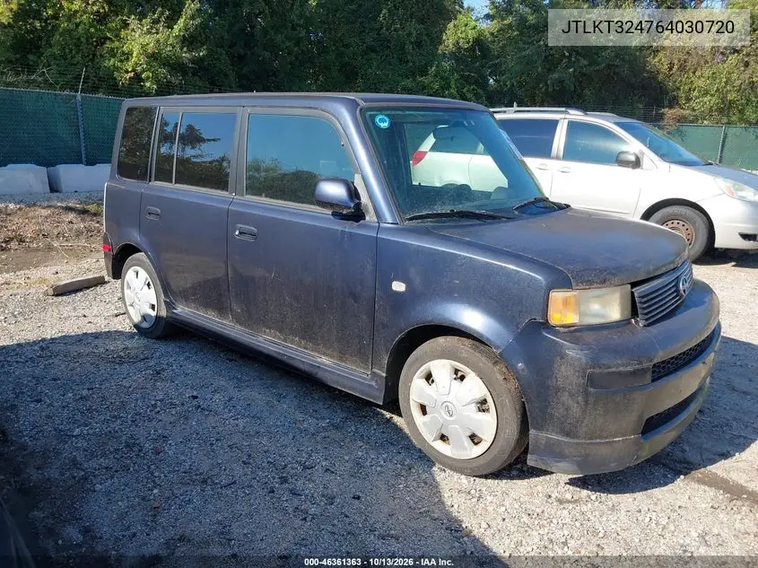 JTLKT324764030720 Scion XB 2006 — повреждение Естественный износ, фото до ремонта