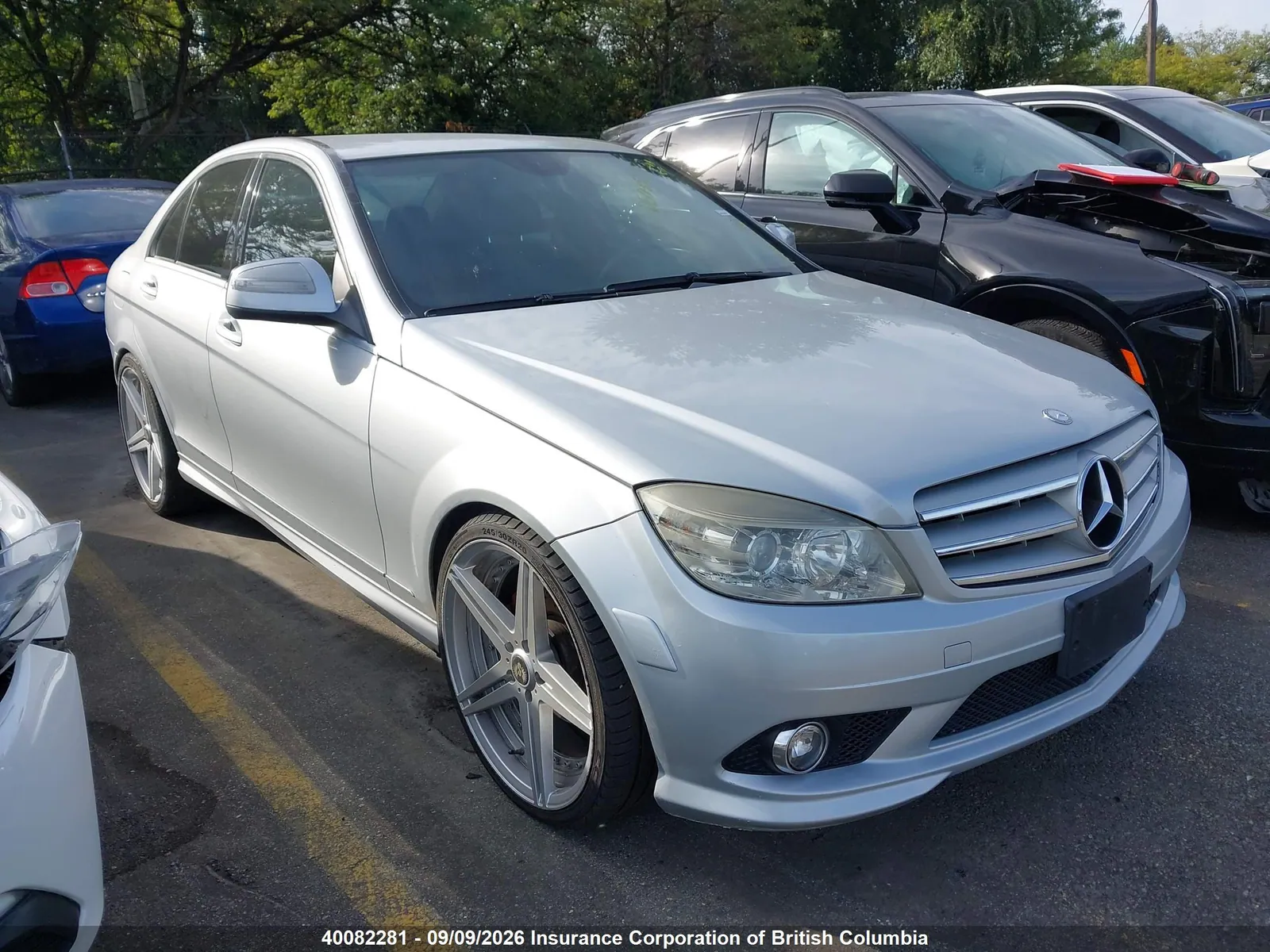 2008 Mercedes-Benz C 230 VIN WDDGF52X78F100325 фото 2