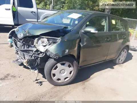 2012 Scion Xd VIN JTKKU4B42C1016602 фото 2