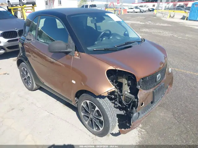 WMEFJ5DA1GK067164 — 2016 Smart Fortwo Passion/Prime/Proxy/Pure, Передняя часть справа (Right Front), фото до ремонта