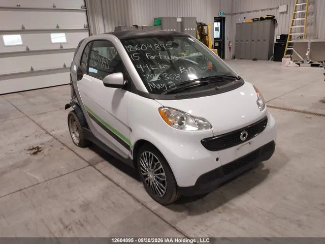 2015 Smart Fortwo Passion/pure VIN WMEEJ3BA6FK795368 фото 1